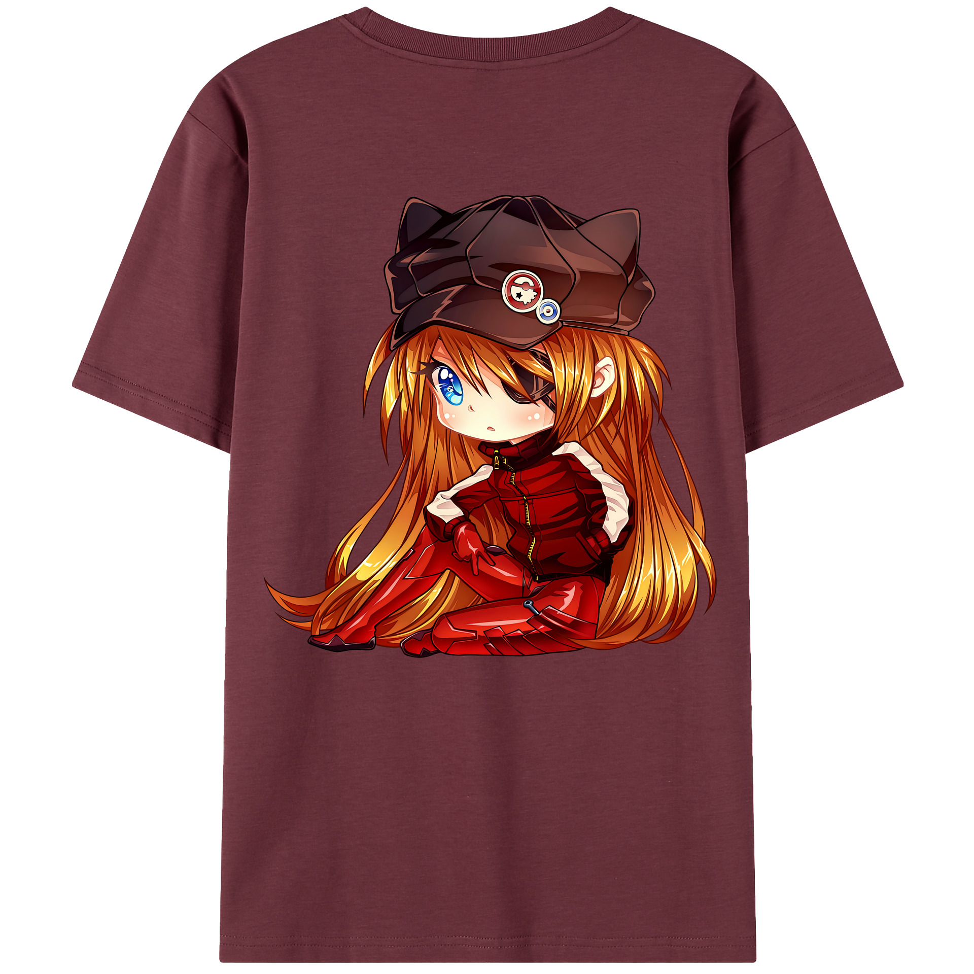 （画像用） EVA 新世紀エヴァンゲリオン 綿100％半袖Tシャツ（背面プリント）